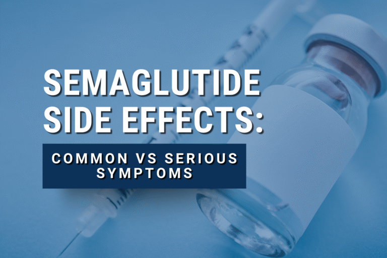 semgalutide side effects: common vs serious symptoms